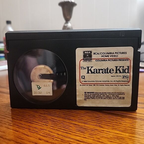 The Karate Kid (1984) 1985 Beta Tape Betamax NOT VHS VINTAGE RCA 1st Release - Picture 7 of 9